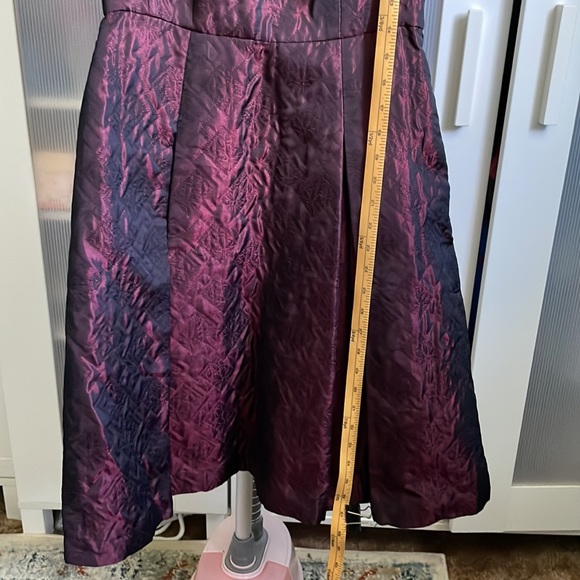 Beautiful dark wine dress for the wedding or holidays party, size 9 - Picture 7 of 8